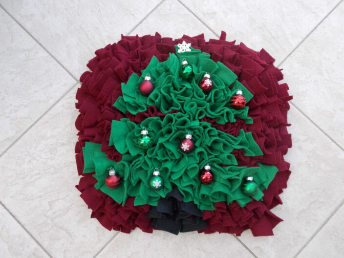 Schnüffelteppich | Modell Weihnachtbaum
