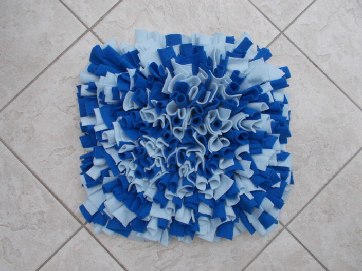 Schnüffelteppich | Modell Hellblau_Blau