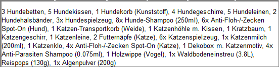Statistik | September 2016: Weiteres Zubehör